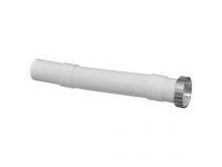 Трубка гофрована GoPlast S.r.l. Ø6/4" x 40 з металевою гайкою (1000TOPCR5)