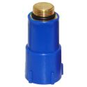 Заглушка монтажная GoPlast Srl ГОЛУБЕВАЯ пластик/латунь Ø1/2" (1142OTT002)