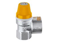 Solar Мембранный клапан Caleffi S.p.a. Ø1/2" x 3/4" ВР 6,0 bar -30÷160°C (253046)