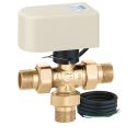 Кран шаровой переключающий 3-ходовой с приводом Caleffi S.p.a. Ø3/4" Kv3.9 м3/час (10 c, 90° поворот) (644356)