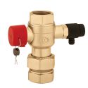 Шаровой запорный+сливной кран для расширительного бака Caleffi S.p.a. Ø1 1/4" 85° C 6 bar (558070)