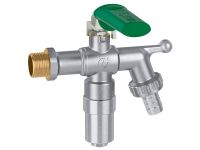 Кран садовый ICECAL® Caleffi S.p.a. Ø1/2 х 3/4" с защитой от замерзания Tmin -30°. (603450)