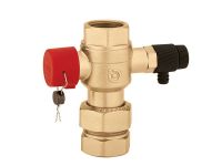 Шаровой запорный+сливной кран для расширительного бака Caleffi S.p.a. Ø1" 85° C 6 bar (558060)