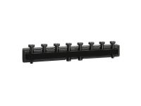 Стальной коллектор в изоляции Caleffi S.p.a. Ø1 1/2" С x 1 1/2" В (накидные гайки) 4 пары 125 мм (550240)