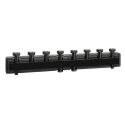 Стальной коллектор в изоляции Caleffi S.p.a. Ø1 1/2" С x 1 1/2" В (накидные гайки) 4 пары 125 мм (550240)