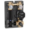 Группа терморегуляции 25÷50°C Caleffi S.p.a. Ø1"В х 1 1/2"С 125 мм в изоляции (левая/правая) без насоса (166609)