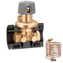 Регулятор дифференциального давления Caleffi Spa Ø1 1/4" 50÷300 мбар (без изоляции) с капиллярной трубкой (140372)