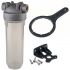 Фільтр-колба антимікробна Atlas Filtri DP MONO SANIC 1/2" OT (латунь) 10" 45°C 8 bar KIT (SA1380301)