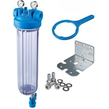 Atlas Filtri DP BIG S M TS (прозрачная) 1" IN (пластик) 20" KIT (ZA1800735)
