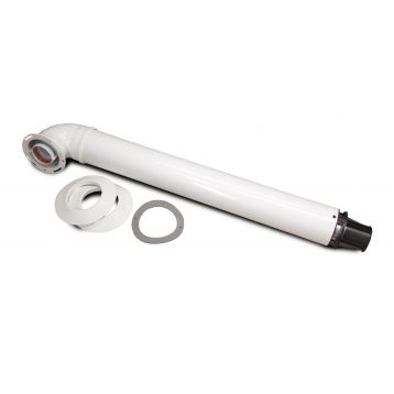 Комплект димохід коаксіальний для турбованого газового котла d60/100 AL + FE - 1