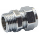 Перехідник (ХРОМ) затискний Comisa S.p.A. Ø15 x 1/2" З (8106103)