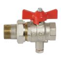 Кран-американка з підключенням зонду ТЛ Comisa S.p.A. Ø3/4" DN20 (4132400)