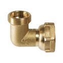 Коліно латунне з накидною гайкою Comisa S.p.A. Ø3/4" З х Comisa S.p.A. Ø3/4" НГ (7718362)