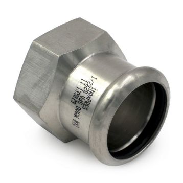 190 Перехідник нержавіючий Ø18 х 1/2" В INOXPRES® RM