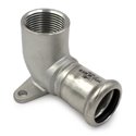 Настенное колено нержавеющее RM INOXPRES 185/000 Ø18 x 1/2" ВР (185102018)