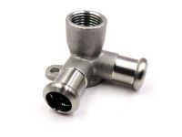185/003 Коліно подвійне настінне нержавіюче Ø15 x 1/2" ВР INOXPRES® RM