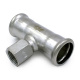 Трійник нержавіючий RM INOXPRES 189 Ø18 х 3/4" В х 18 (189304018)