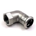 Колено нержавеющее RM INOXPRES 198 Ø22 х 3/4" В 90° (198304022)