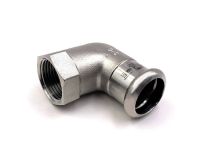 198 Коліно нержавіюче Ø15 х 1/2" В 90° INOXPRES® RM
