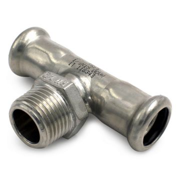 189/M Трійник нержавіючий Ø15 х 1/2" 3Р х 15 INOXPRES® RM
