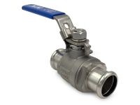 195/005 Кран кульовий нержавіючий Ø15 INOXPRES® RM