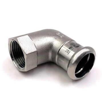 198 Коліно нержавіюче Ø42 х 1 1/2" В 90° INOXPRES® RM