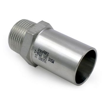 269/M Штуцер нержавіючий Ø15 х 1/2" З INOXPRES® RM