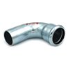 Коліно сталеве STEELPRES® RM 381/901 Ø22 90° ВЗ оцинковане (опалення) (381022901)