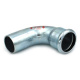 Коліно сталеве STEELPRES® RM 381/901 Ø15 90° ВЗ оцинковане (опалення) (381015901)