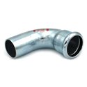 Коліно сталеве STEELPRES® RM 381/901 Ø15 90° ВЗ оцинковане (опалення) (381015901)