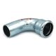 Колено стальное STEELPRES® RM 381/901 Ø76,1 90° ВН оцинкованное (отопление) (381076901)