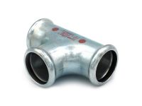 Тройник стальной STEELPRES® RM 382 Ø42 оцинкованный (отопление) (382042000)