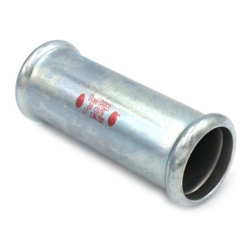 Муфта стальная STEELPRES® RM 383/001 Ø15 удлиненная оцинкованная (отопление) (383015001)