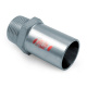 Абзац-перехідник сталевий STEELPRES® RM 393/M Ø18 х 1/2" З оцинкований (опалення) (393102118)