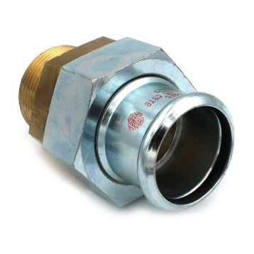 Сборка стальная STEELPRES® RM 384/000 Ø15 х 1/2" Н оцинкованная (отопление) (384015000)