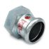 Перехідник сталевий STEELPRES® RM 390 Ø28 х 1" В оцинкований (опалення) (390100028)