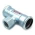 Трійник сталевий STEELPRES® RM 389 Ø22 х 1/2"В х 22 оцинкований (опалення) (389102022)