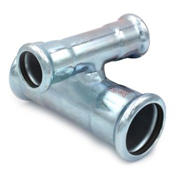 Крестовина редукционная стальная STEELPRES® RM 399 Ø22 х 15 оцинкованная (отопление) (399022015)