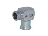 Колено стальное короткое STEELPRES® RM 385 Ø15 х 3/8" Н 90° оцинкованное (отопление) (385308015)