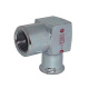 Колено стальное короткое STEELPRES® RM 398 Ø28 х 3/4" В 90° оцинкованное (отопление) (398304028)