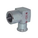Колено стальное короткое STEELPRES® RM 398 Ø28 х 3/4" В 90° оцинкованное (отопление) (398304028)
