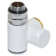 Кран відсікаючий трьохосьовий Carlo Poletti Srl БІЛИЙ в1/2"x3/4" SX (лівий) COMBI CORNER (для підключення тену) (V110212ESX)