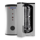 Бойлер (нержавійка) 200 л BOLLY® 2 AP INOX (2 теплообм. 316L) XB (тверда незйомна ізол.)