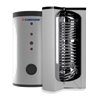 Бойлер (нержавійка) 200 л BOLLY® 2 AP INOX (2 теплообм. 316L) XB (тверда незйомна ізол.)