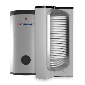 Бойлер 500 л BOLLY® 1 XL (під`єднання по осі) WB (тверда незй. ізол.) POLYWARM® Cordivari srl