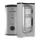 Бойлер 500 л BOLLY® 2 AP (2 збільшених ТО) WB (тверда незйомна ізол.) POLYWARM® Cordivari srl