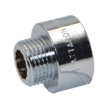 Pattaroni Перехідник (хром) d1/2"M х 3/4"F ЗВ (F043CR006)