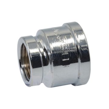 Pattaroni Муфта редукційна (хром) d1/2" х 3/4" ВВ (SANHA) (F271CR004)