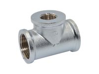 Pattaroni Трійник редукційний (хром) d1" x 1/2" x 1" ВВВ (F131CR002)