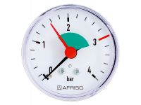 Манометр AFRISO HZ 63 0-4 бар 1/4" Фронтальный (63915)